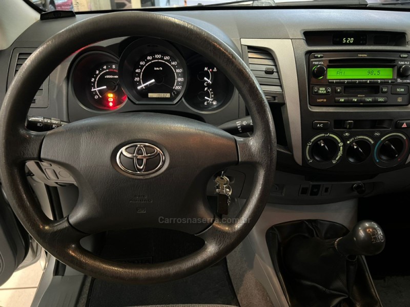 HILUX 3.0 SRV 4X4 CD 16V TURBO INTERCOOLER DIESEL 4P MANUAL - 2008 - CAXIAS DO SUL