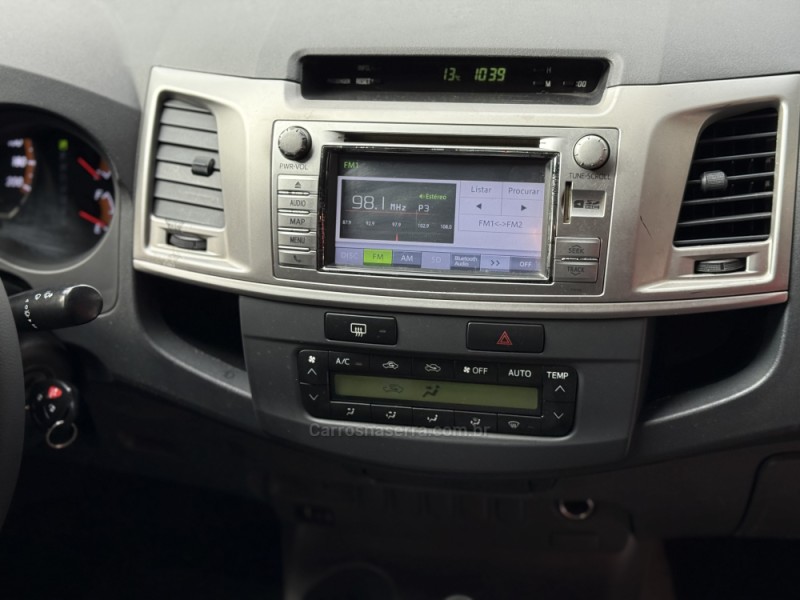 HILUX 3.0 SRV 4X4 CD 16V TURBO INTERCOOLER DIESEL 4P AUTOMÁTICO - 2013 - CAXIAS DO SUL