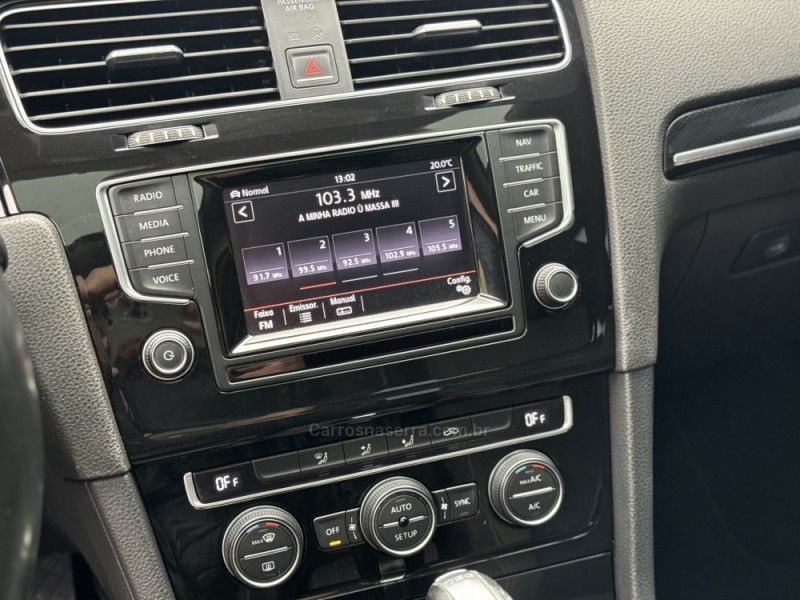 GOLF 1.4 TSI HIGHLINE 16V GASOLINA 4P AUTOMÁTICO - 2014 - NOVA PRATA