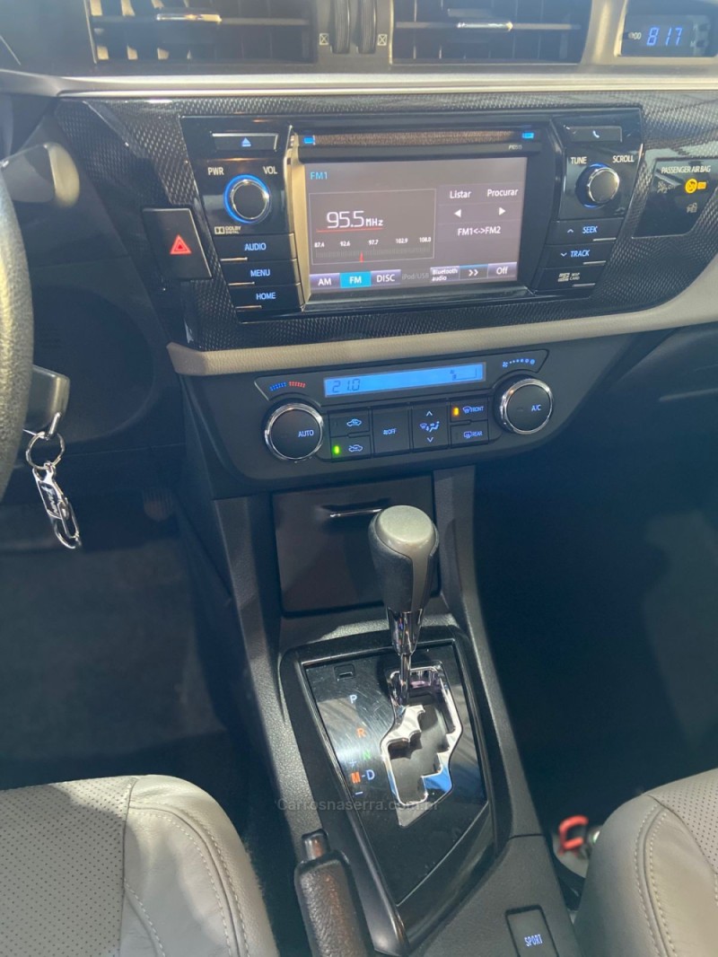 COROLLA 2.0 XEI 16V FLEX 4P AUTOMÁTICO - 2015 - SANANDUVA