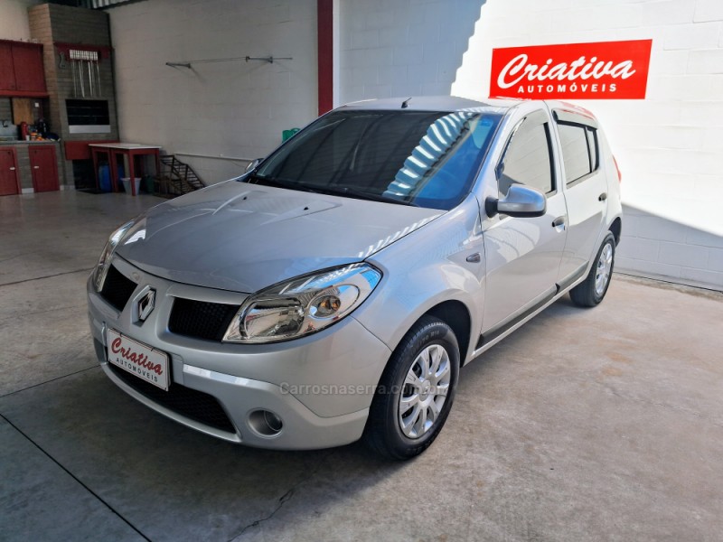 SANDERO 1.6 EXPRESSION 8V FLEX 4P MANUAL - 2011 - CAXIAS DO SUL