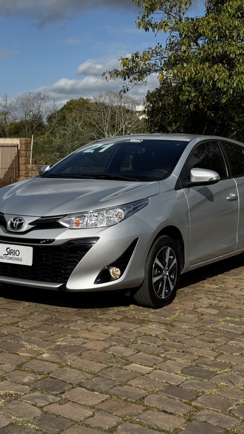 YARIS 1.5 XS CONNECT 16V FLEX 4P AUTOMÁTICO - 2021 - LAJEADO