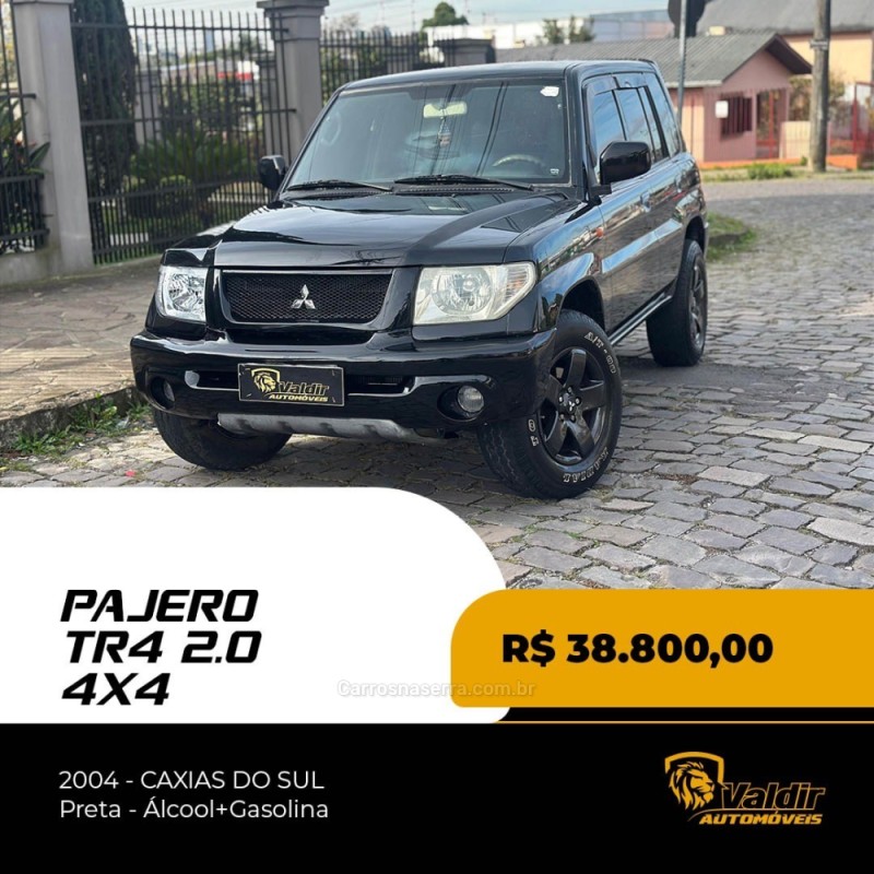 pajero tr4 2.0 4x4 16v 140cv flex 4p automatico 2004 caxias do sul