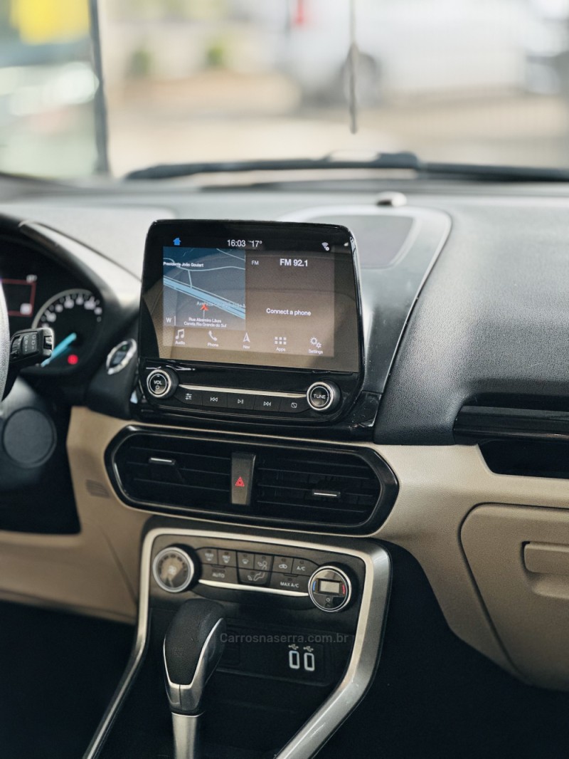 ECOSPORT 2.0 TITANIUM 16V FLEX 4P AUTOMÁTICO - 2019 - CANELA