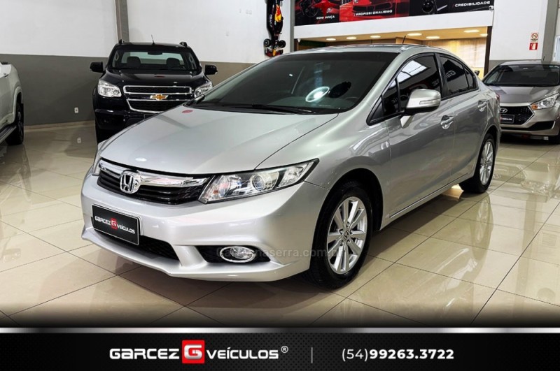 civic 2.0 lxr 16v flex 4p automatico 2014 bento goncalves
