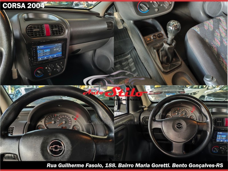 CORSA 1.0 MPFI 8V GASOLINA 4P MANUAL - 2004 - BENTO GONçALVES
