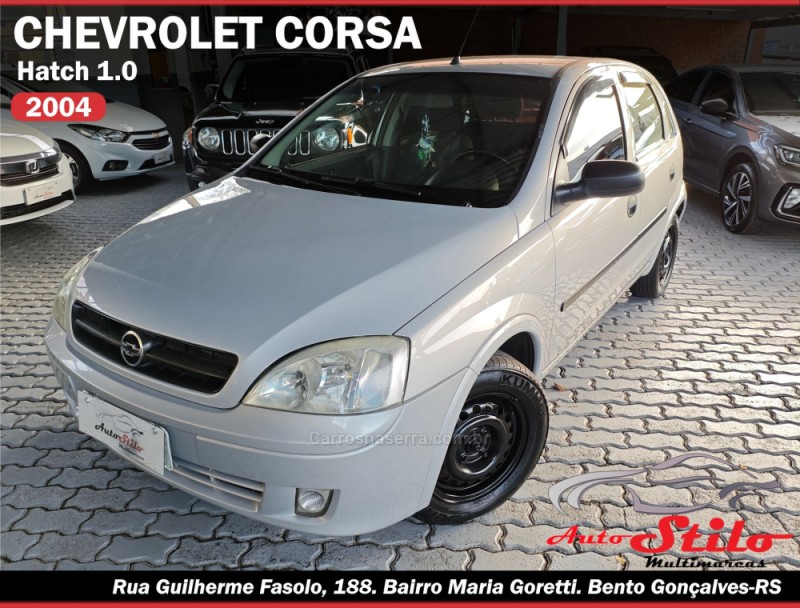 corsa 1.0 mpfi 8v gasolina 4p manual 2004 bento goncalves