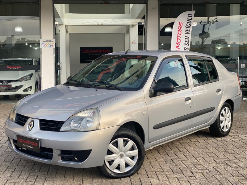clio 1.0 expression sedan 16v flex 4p manual 2007 caxias do sul