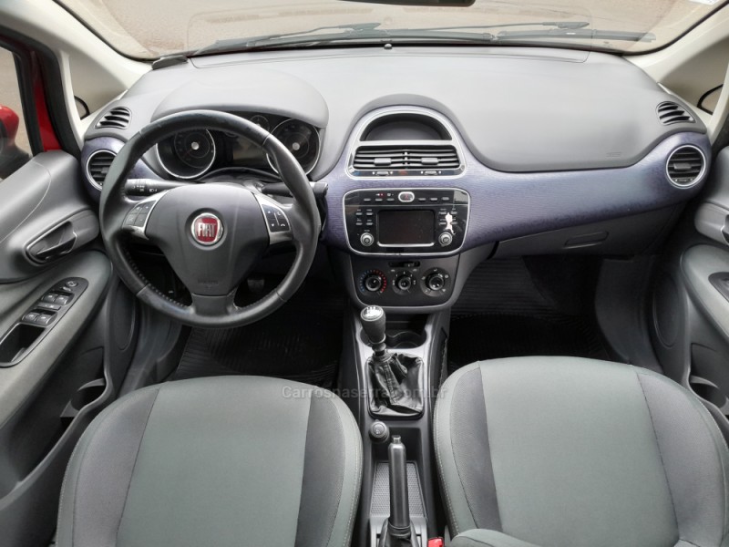 PUNTO 1.4 ATTRACTIVE 8V FLEX 4P MANUAL - 2016 - NOVA PRATA