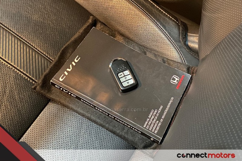 CIVIC 1.5 16V TOURING TURBO GASOLINA 4P AUTOMÁTICO - 2019 - BENTO GONçALVES