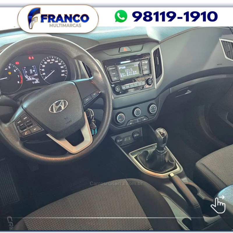CRETA 1.6 16V FLEX ATTITUDE MANUAL - 2018 - VACARIA