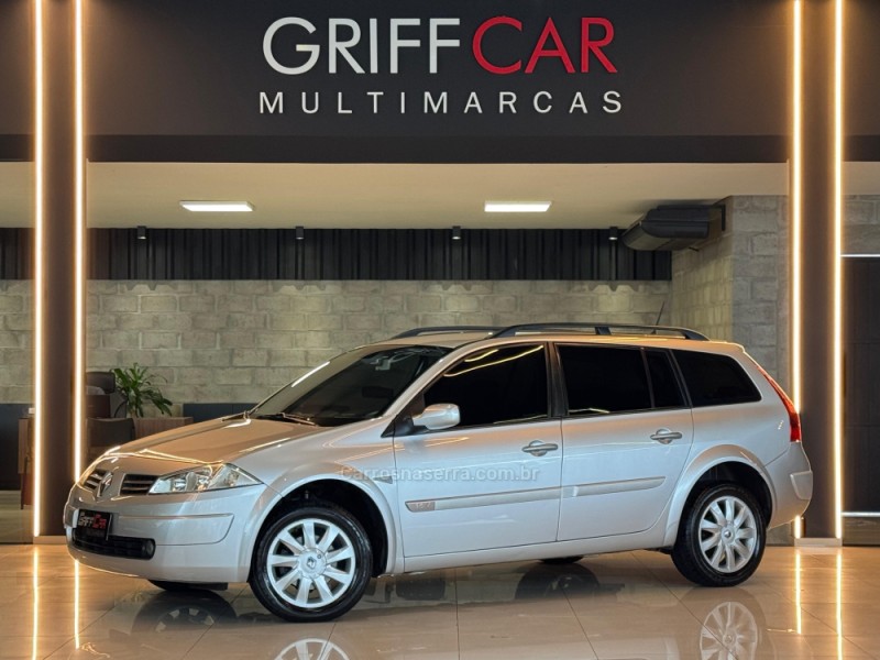 megane 1.6 dynamique grand tour 16v flex 4p manual 2011 dois irmaos