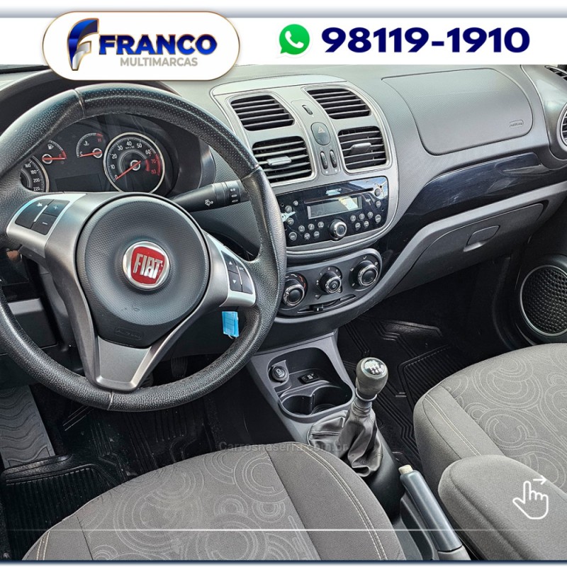 GRAND SIENA 1.4 MPI ATTRACTIVE 8V FLEX 4P MANUAL - 2017 - VACARIA