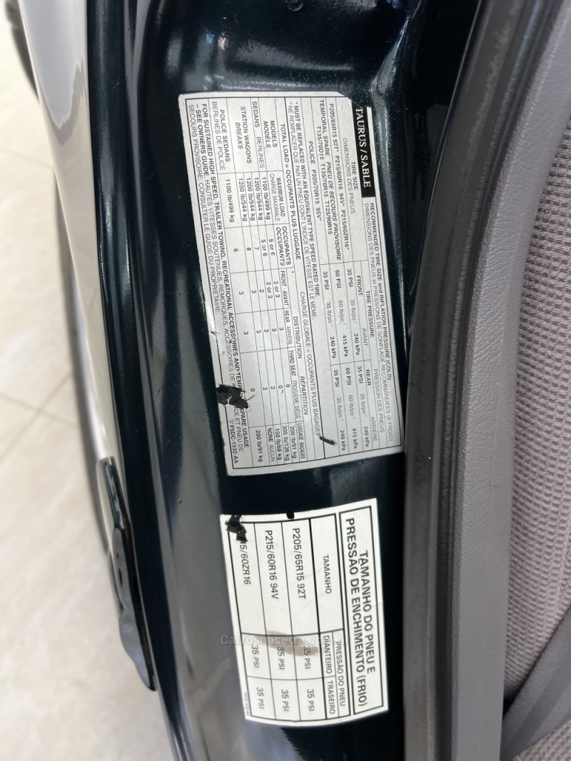 TAURUS 3.0 GL V6 24V GASOLINA 4P AUTOMÁTICO - 1995 - BENTO GONçALVES