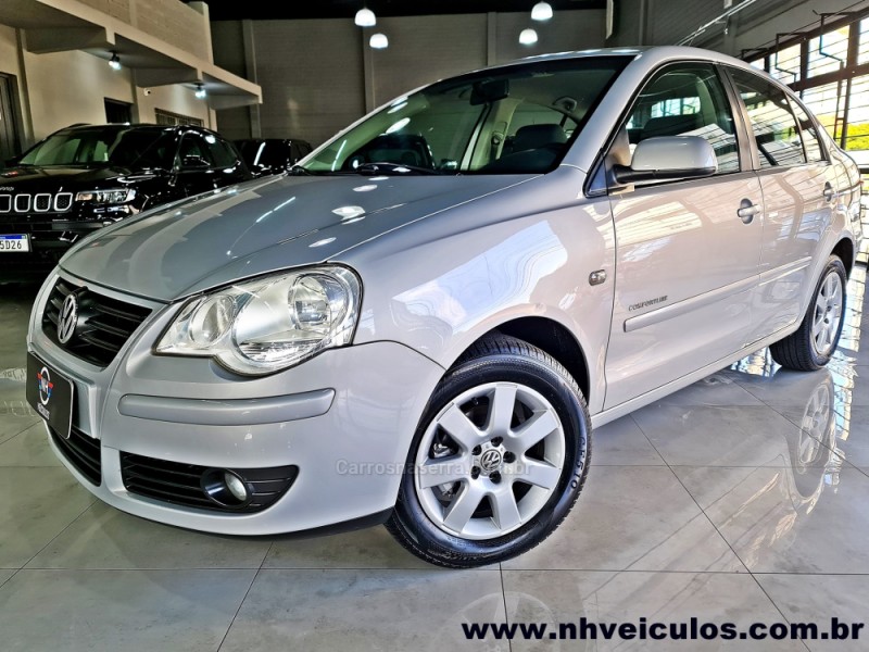 POLO SEDAN 1.6 MI COMFORTLINE 8V FLEX 4P MANUAL - 2008 - NOVO HAMBURGO