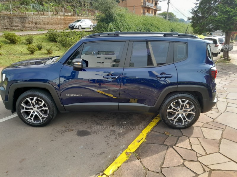 RENEGADE 1.3 LONGITUDE T270 16V TURBO FLEX 4P AUTOMÁTICO - 2022 - NOVA PRATA