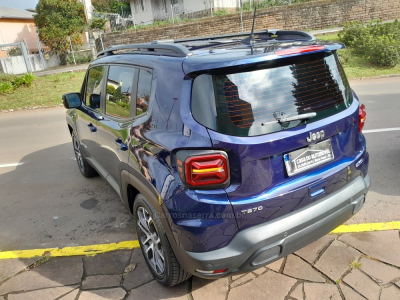 RENEGADE 1.3 LONGITUDE T270 16V TURBO FLEX 4P AUTOMÁTICO - 2022 - NOVA PRATA