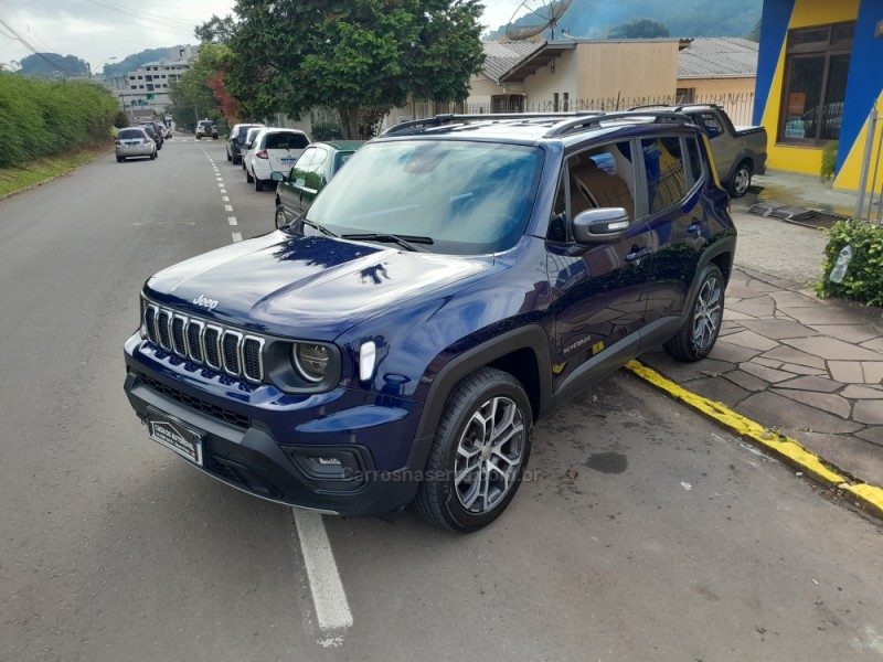 renegade 1.3 longitude t270 16v turbo flex 4p automatico 2022 nova prata
