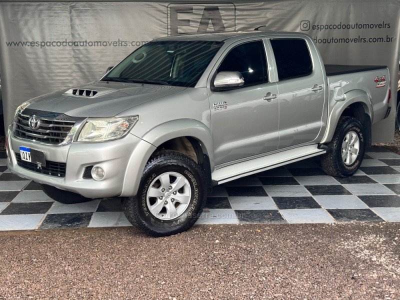 hilux 3.0 srv 4x4 cd 16v turbo diesel 4p manual 2013 nova prata