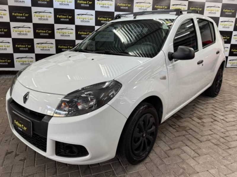 sandero 1.0 authentique 16v flex 4p manual 2014 caxias do sul