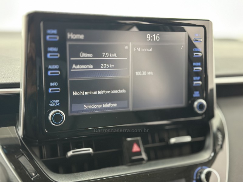 COROLLA 2.0 XEI 16V FLEX 4P AUTOMÁTICO - 2023 - SANTA CRUZ DO SUL