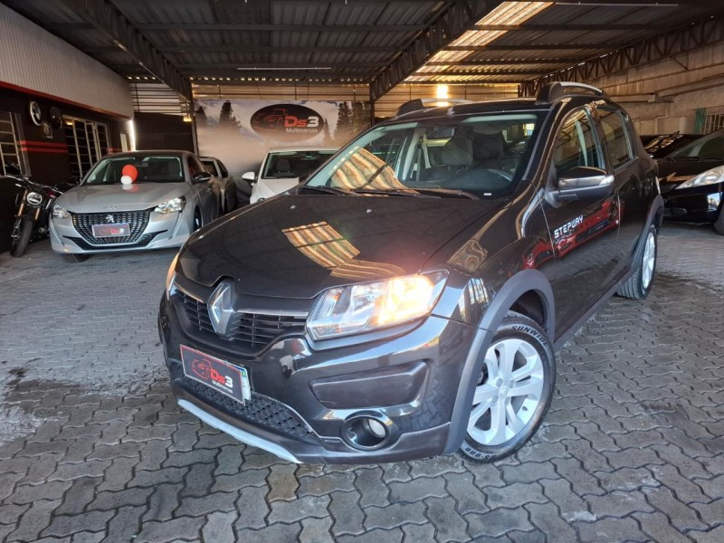 sandero 1.6 stepway 16v flex 4p manual 2015 caxias do sul
