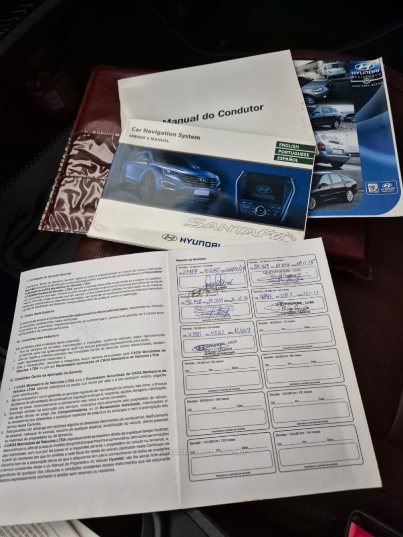 SANTA FÉ 3.3 MPFI 4X4 7 LUGARES V6 270CV GASOLINA 4P AUTOMÁTICO - 2014 - ANTôNIO PRADO