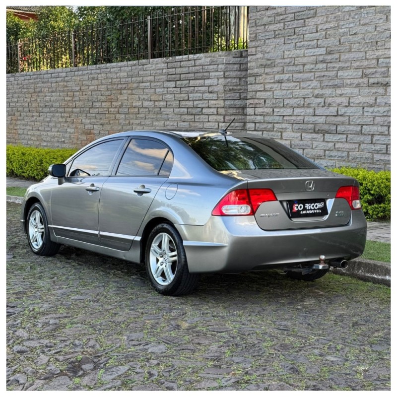 CIVIC 1.8 LXS 16V GASOLINA 4P MANUAL - 2008 - CAMPO BOM