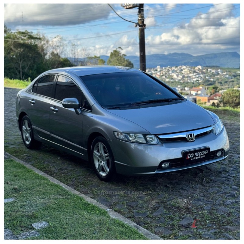 CIVIC 1.8 LXS 16V GASOLINA 4P MANUAL - 2008 - CAMPO BOM