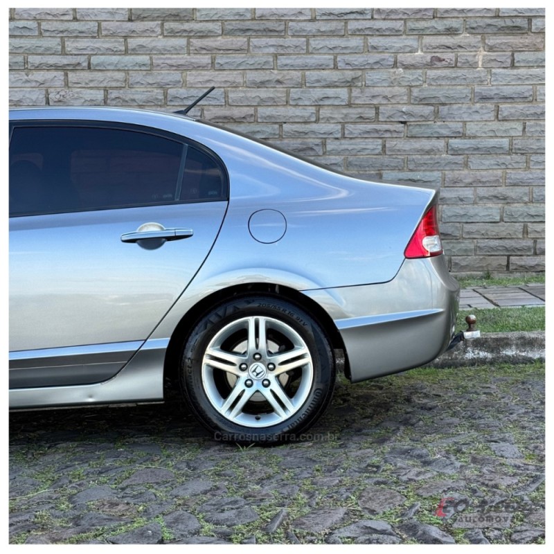 CIVIC 1.8 LXS 16V GASOLINA 4P MANUAL - 2008 - CAMPO BOM