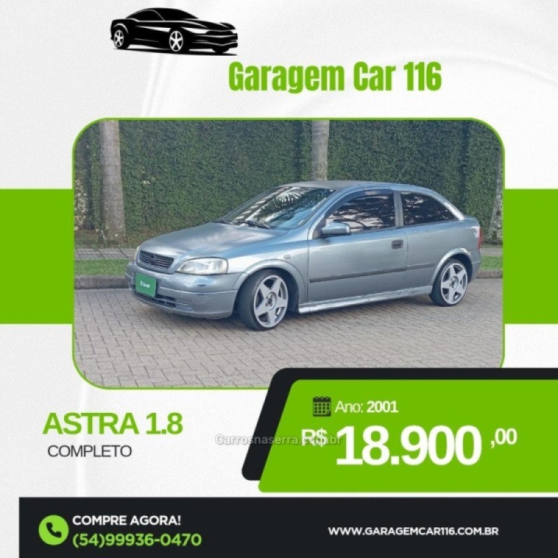 ASTRA 1.8 MPFI GL 8V GASOLINA 4P MANUAL - 2001 - CAXIAS DO SUL