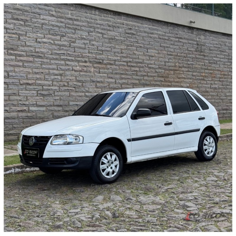 gol 1.0 mi plus 8v flex 4p manual g.iv 2008 campo bom