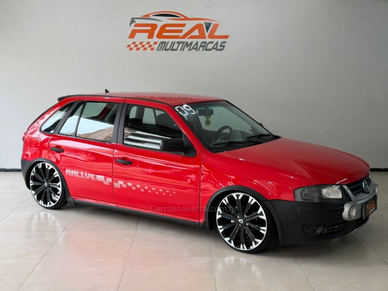 GOL 1.6 MI RALLYE 8V FLEX 4P MANUAL G.IV - 2009 - CAXIAS DO SUL