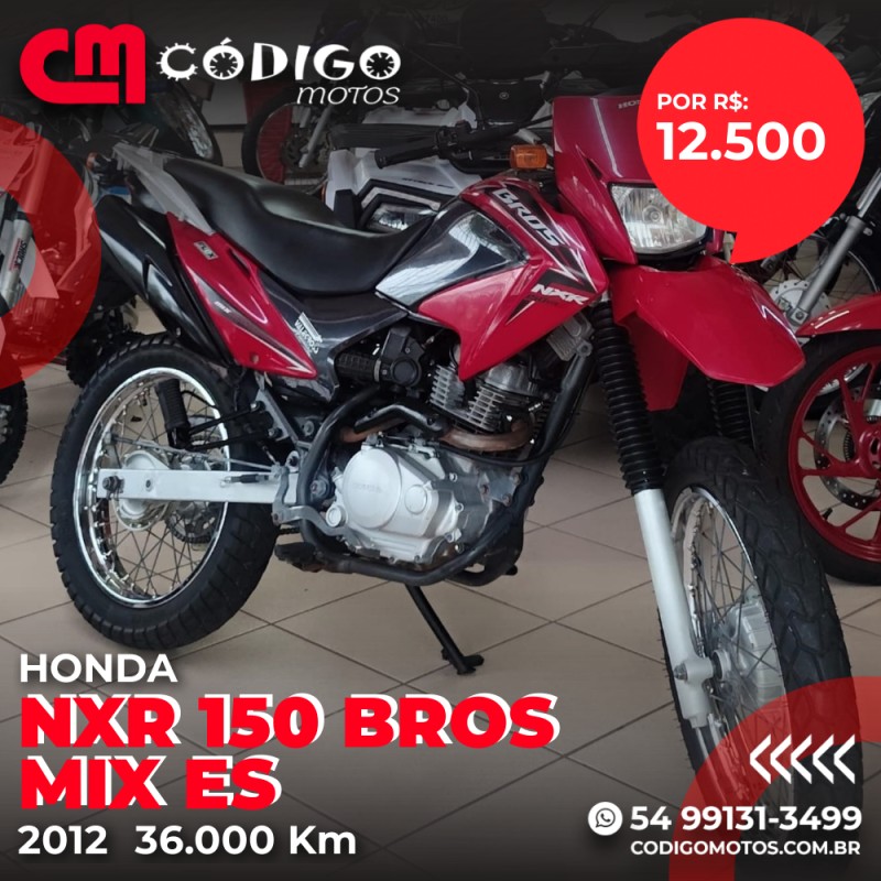 nxr 150 bros mix es 2012 veranopolis