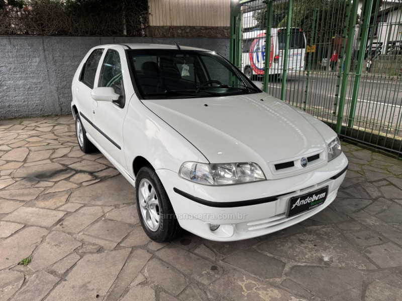 PALIO 1.0 MPI FIRE ELX 16V GASOLINA 4P MANUAL - 2002 - CAXIAS DO SUL