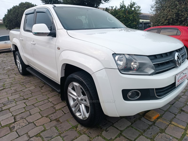 AMAROK 2.0 HIGHLINE 4X4 CD 16V TURBO INTERCOOLER DIESEL 4P AUTOMÁTICO - 2012 - CAXIAS DO SUL