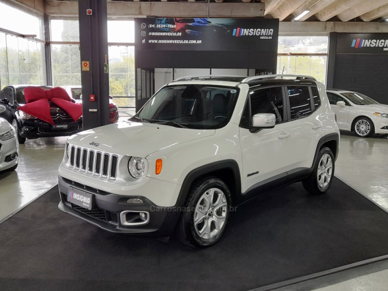 renegade 1.8 16v flex limited 4p automatico 2018 caxias do sul