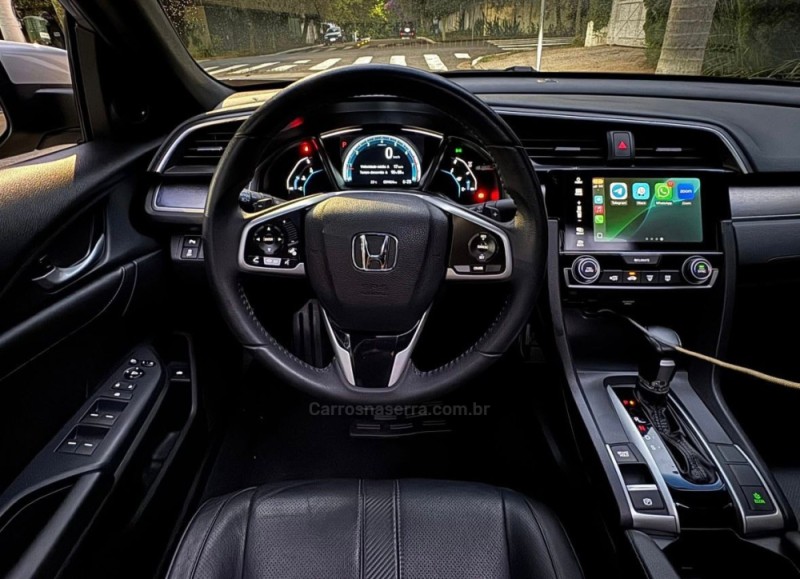 CIVIC 1.5 16V TOURING TURBO GASOLINA 4P AUTOMÁTICO - 2017 - PASSO FUNDO