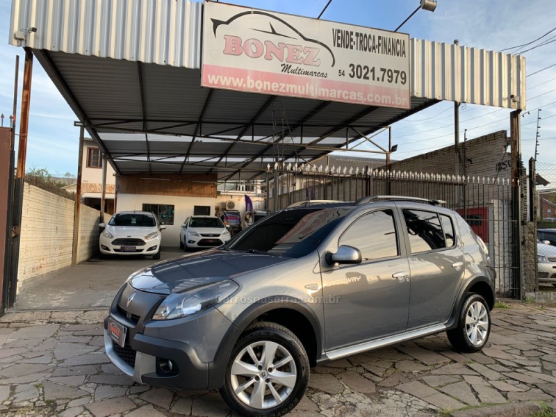 sandero 1.6 stepway 16v flex 4p automatico 2013 caxias do sul