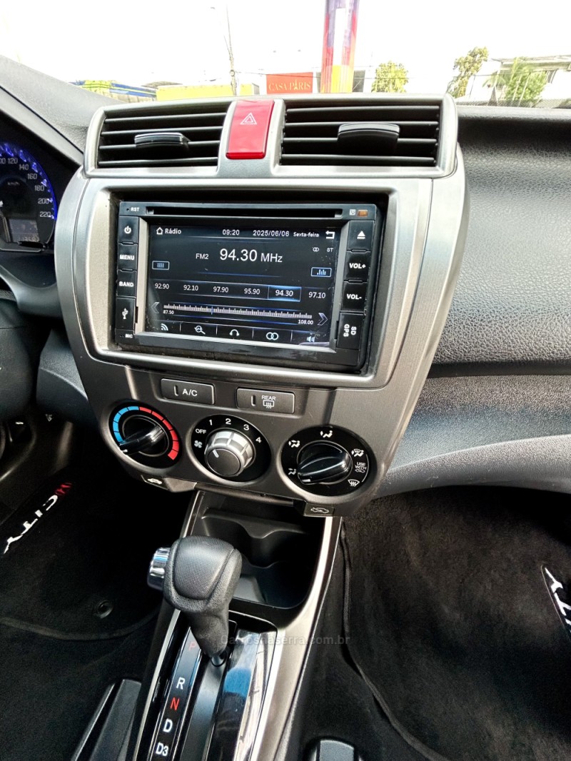 CITY 1.5 LX 16V FLEX 4P AUTOMÁTICO - 2014 - NOVO HAMBURGO