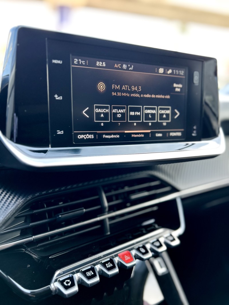 208 1.6 ALLURE 16V FLEX 4P AUTOMÁTICO - 2022 - NOVO HAMBURGO