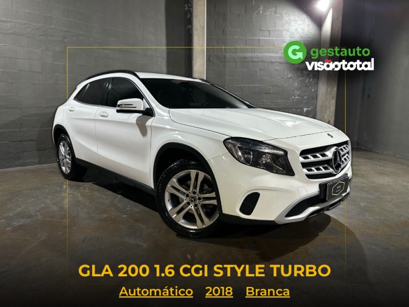 GLA 200 1.6 CGI STYLE 16V TURBO FLEX 4P AUTOMÁTICO - 2018 - CAXIAS DO SUL