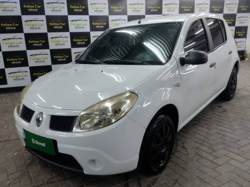 sandero 1.0 authentique 16v flex 4p manual 2010 caxias do sul