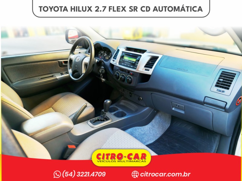 HILUX 2.7 SR 4X2 CD 16V FLEX 4P AUTOMÁTICO - 2013 - CAXIAS DO SUL