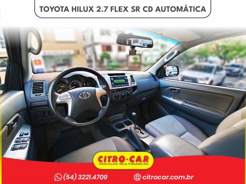 HILUX 2.7 SR 4X2 CD 16V FLEX 4P AUTOMÁTICO - 2013 - CAXIAS DO SUL