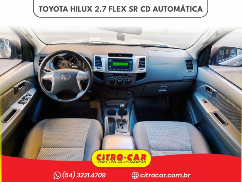 HILUX 2.7 SR 4X2 CD 16V FLEX 4P AUTOMÁTICO - 2013 - CAXIAS DO SUL