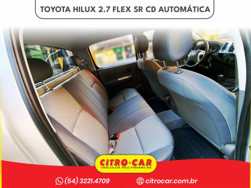 HILUX 2.7 SR 4X2 CD 16V FLEX 4P AUTOMÁTICO - 2013 - CAXIAS DO SUL