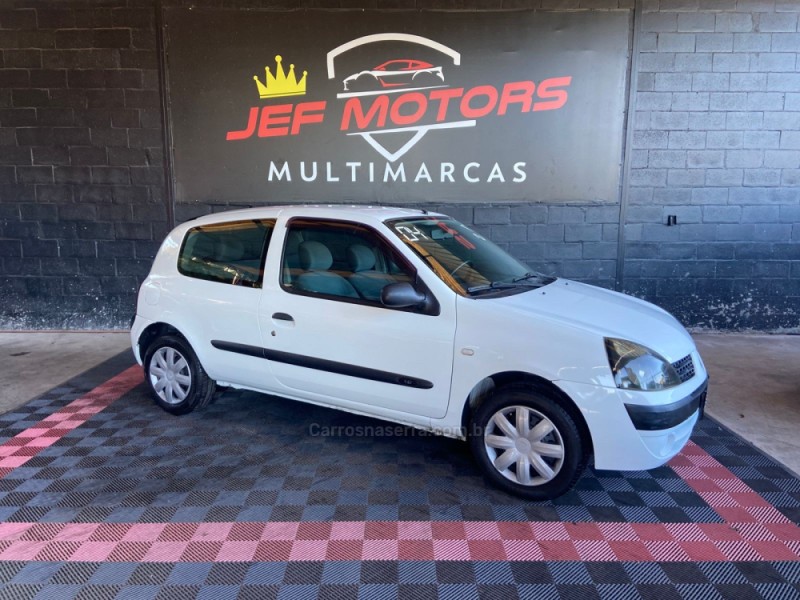 CLIO 1.0 AUTHENTIQUE 16V FLEX 2P MANUAL - 2004 - CAXIAS DO SUL