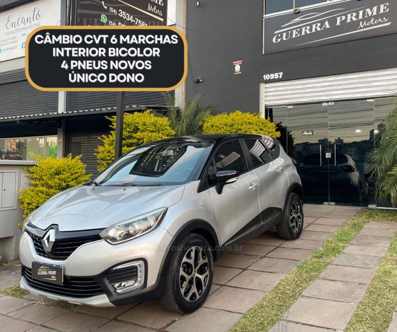 CAPTUR 1.6 16V FLEX INTENSE AUTOMÁTICO - 2019 - CAXIAS DO SUL