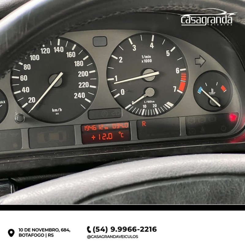 528I 2.8 SEDAN 24V GASOLINA 4P AUTOMÁTICO - 1996 - BENTO GONçALVES